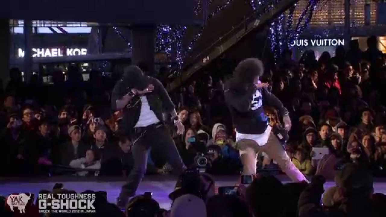 Les Twins G-SHOCK REAL TOUGHNESS Japan 2012 | YAK FILMS