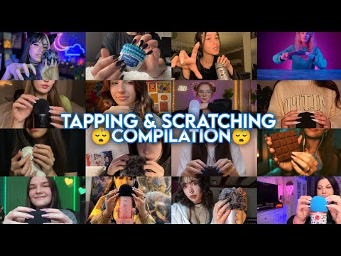 ASMR  Fast  Scratching Compilation |  Fast & Aggressive ASMR
