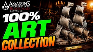 Assassin's Creed Black Flag Resynced | All 41 Art Piece Locations (100% Guide)