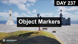 Day 237 Project Rance — Marker Visibility Distance & World Object Markers [Unreal Marker System]