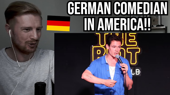 Reaction To German Comedian Roasts US Politics (IN AMERICA!!)