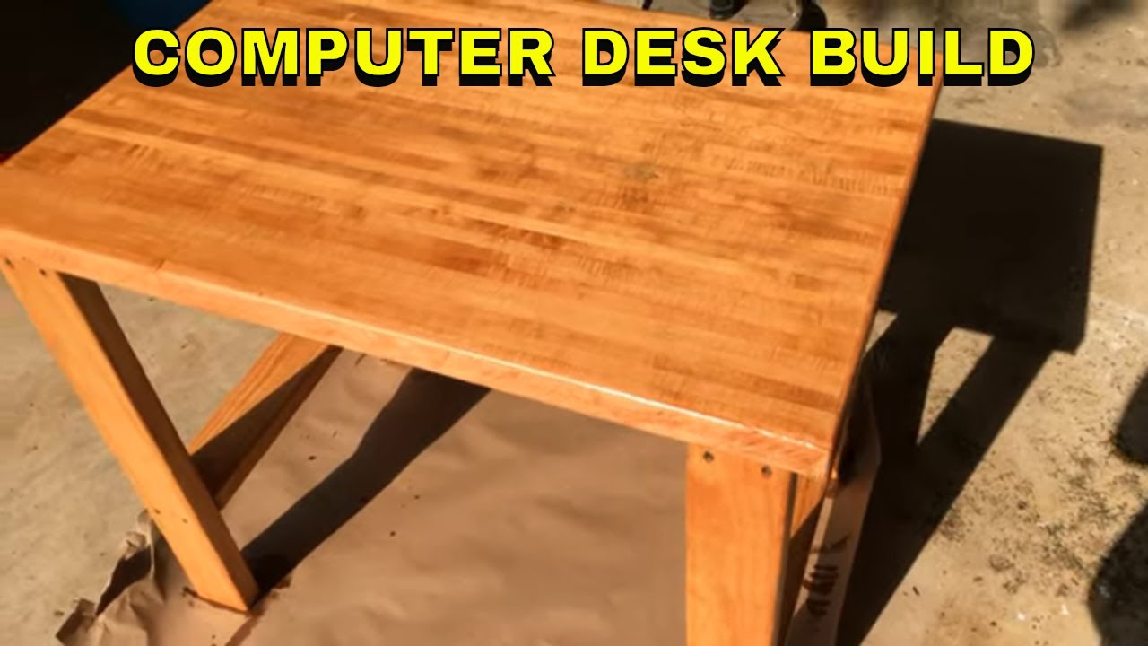 Cheap And Easy Computer Desk Build Diy Gaming Desk