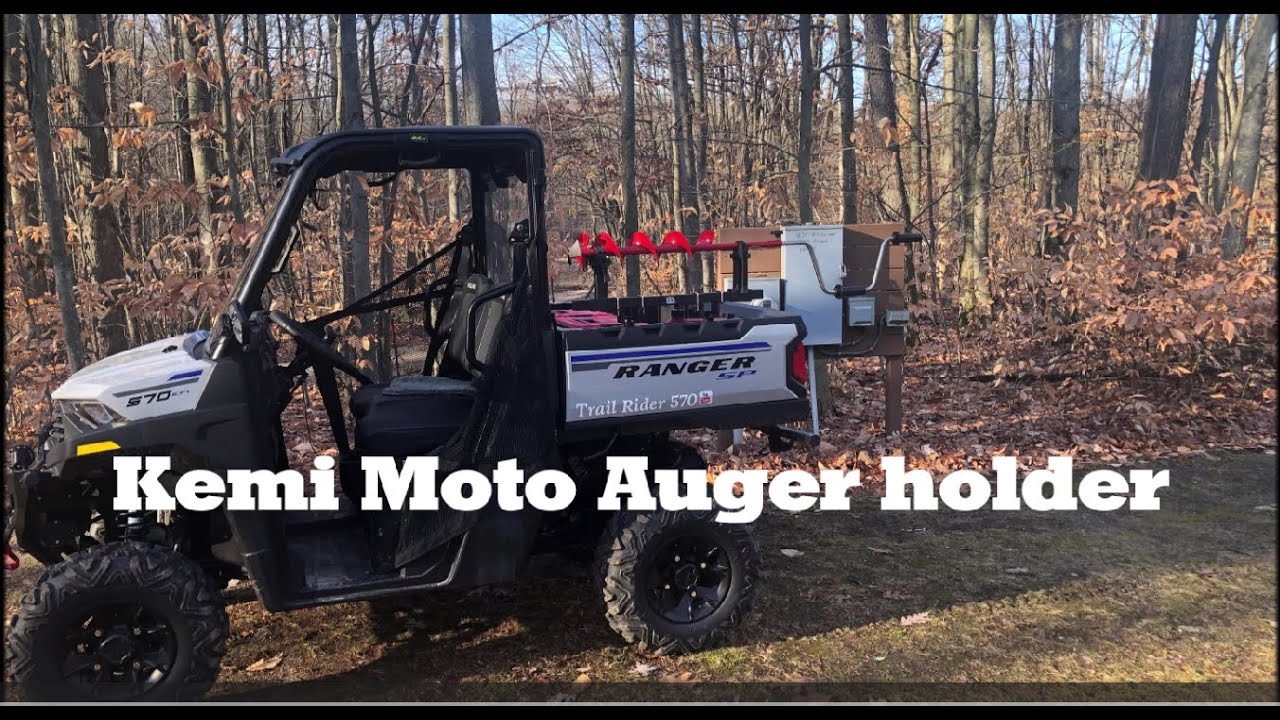 Trail Rider 570  Follow up with my Kemi Moto  auger rack  