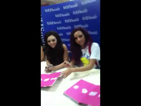 Meeting Little Mix at their book signing Newcastle