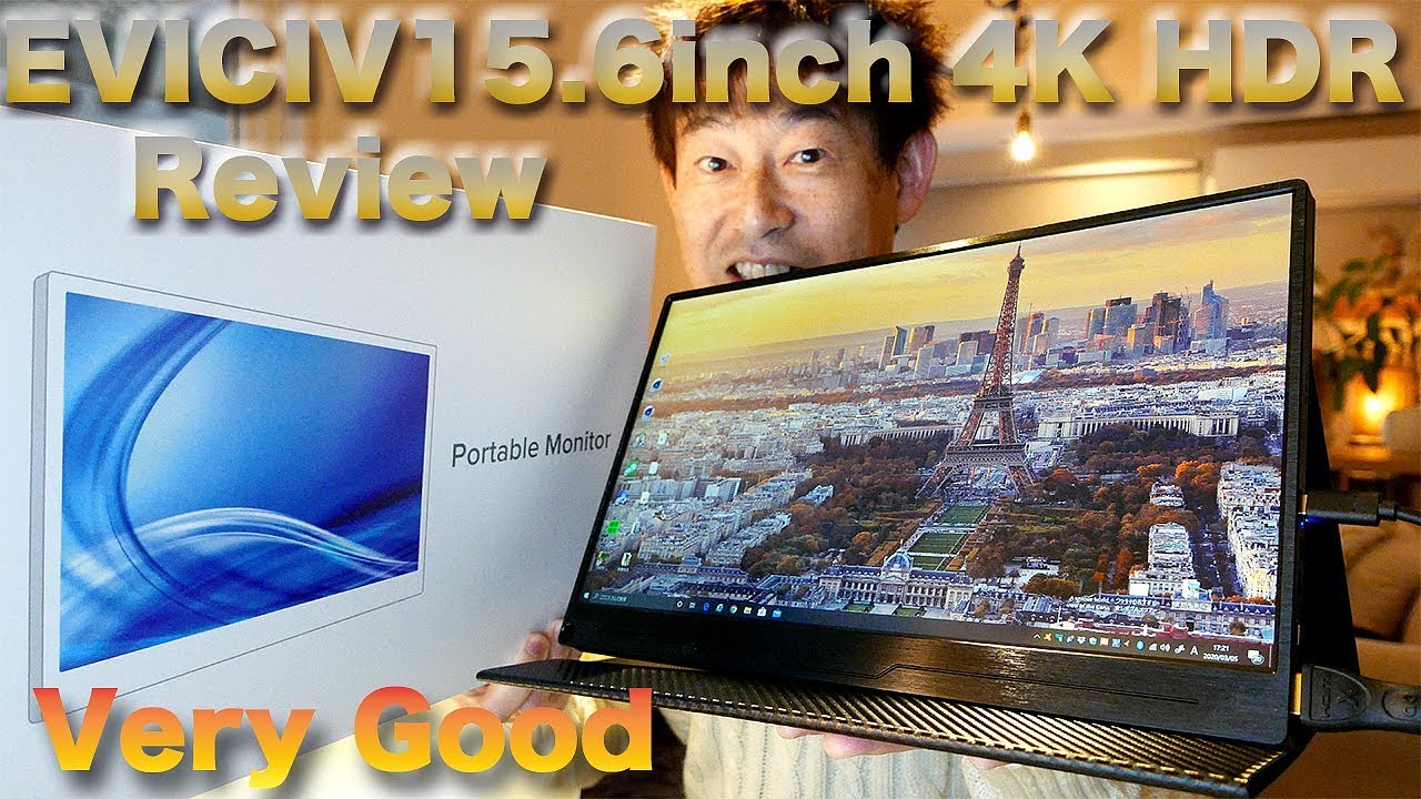 モバイルモニター　EVICIV モバイルディスプレイ15.6インチ　説明欄必読！