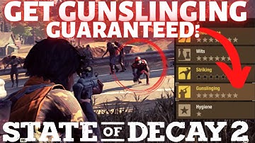 HOW TO KNOW WHICH SURVIVORS WILL GET GUNSLINGING | THE TRICK IS IN THE TRAITS