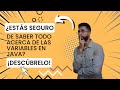 🔴Serás un maestro iniciando variables en Java con este video✅