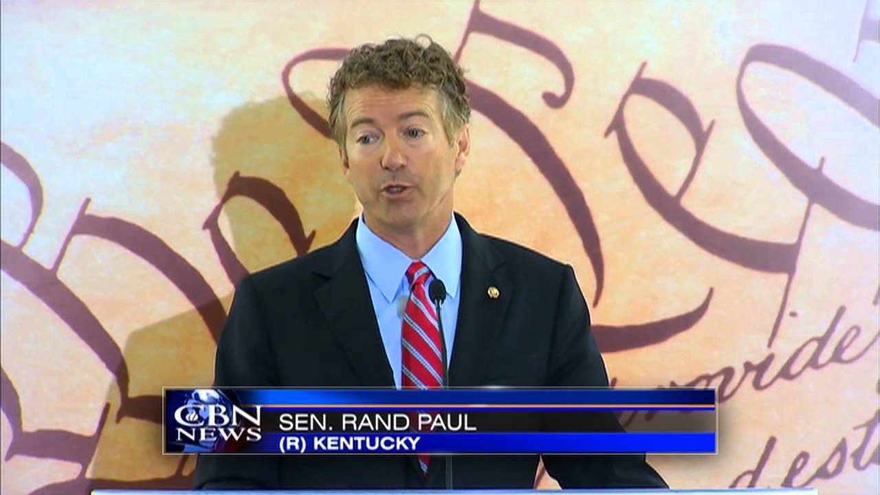 Sen. Paul to US: Stop Funding Christian Persecution