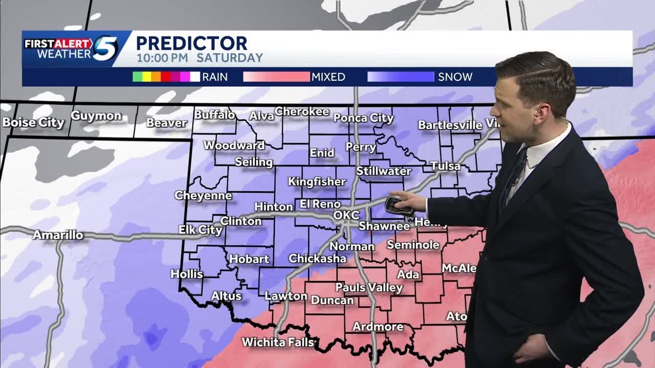 Oklahoma Winter Storm Update: Another wave to bring more snow - YouTube
