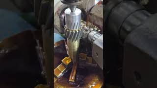 Helical Shaft Gear Cutting by Hobbing
