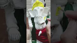 Eco Friendly Ganesh idol colouring process?shorts