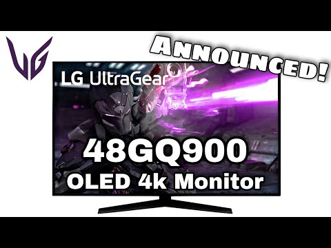 LG UltraGear 48GQ900 OLED 4k Monitor Announced