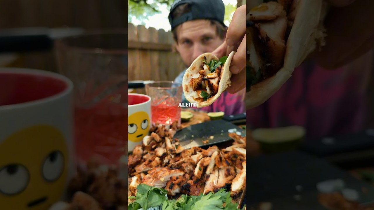 Chicken Thigh Tacos 🌮🍋‍🟩