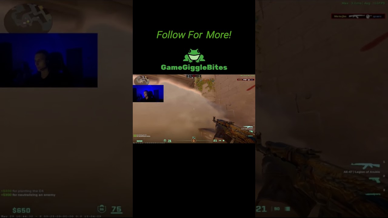 Double Kill Defender on Anubis - CS2! 