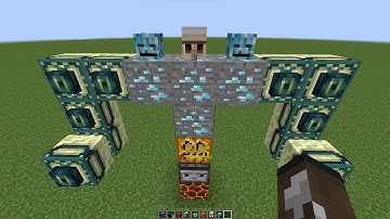 what if you create a NEW ICE MULTI GOLEM in MINECRAFT?