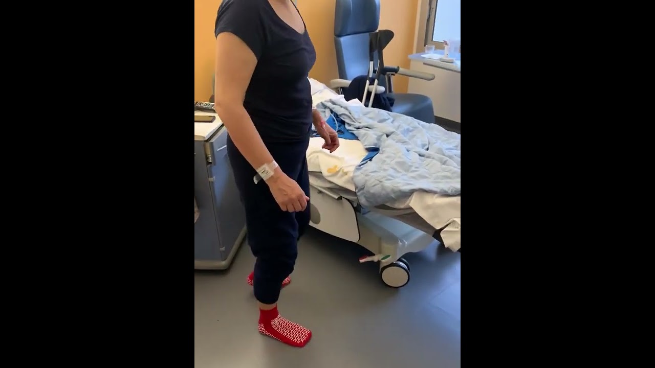 Prothèse totale du genou en ambulatoire premier lever YouTube