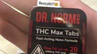 Dr Norms 1000mg THC Tablets Review!?