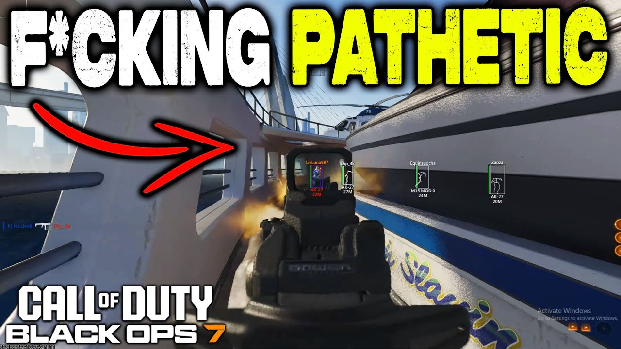 ЧИТЕРЫ УЖЕ РАЗРУШИЛИ Black Ops 7…