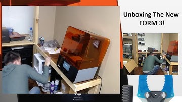 Unboxing the New Form 3! First Time!