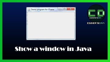 Java Game Programming part 1 - The Window