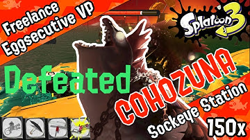 150x Cohozuna defeated - 850 to go for the Gold Badge - Salmon Run: Next Wave