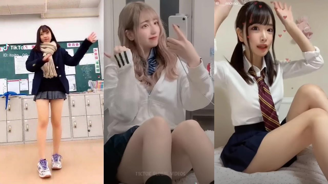 Tik Tok 可愛すぎるjk集 太もも 高画質 田奈高校 Youtube