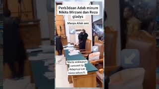 Perbedaan Minum Nikita Dan Reza Gladis Mirzani