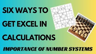 Excel in NUMBER SYSTEMS and CALCULATIONS in a Different way.