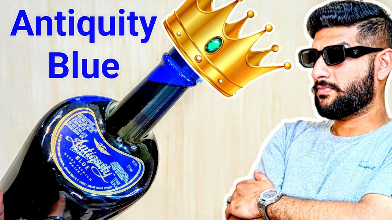 Hangover King ?? 🥃 Antiquity Blue Whisky The Whiskeypedia YouTube