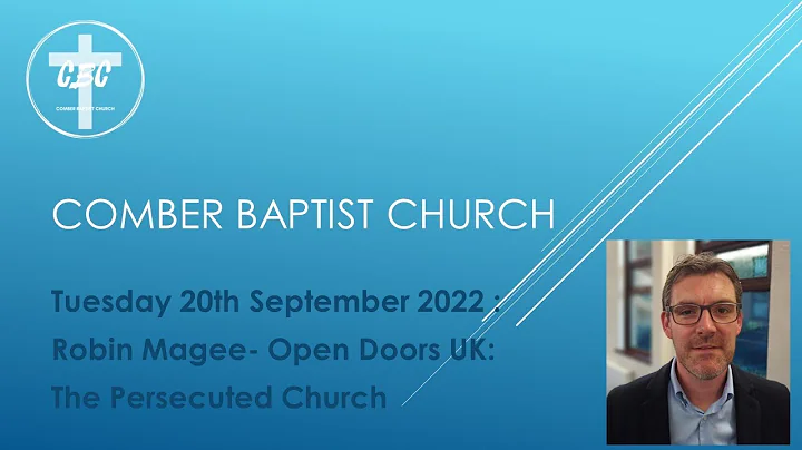 Tuesday 20th September 2022 Robin Magee Open Doors...