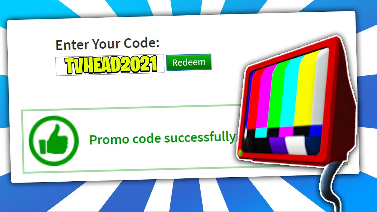 NEW* LEAKED PROMO CODE ITEM ON ROBLOX?! (TV HAT) 