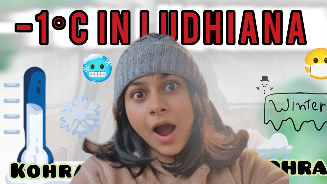 –1°C in Ludhiana ❄️ | Freezing Winter Morning & College Life Vlog