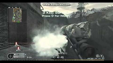 INSANE No scope triple on COD4
