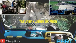 Trip Truck Elf Membawa Pasir // Truck Elf Macan  Part 1