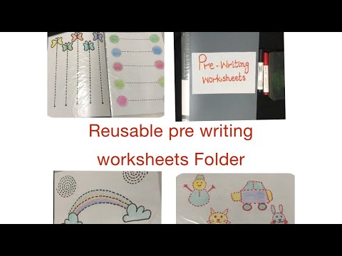 pre writing worksheets pack re useable worksheets for 2 years old toddlers youtube
