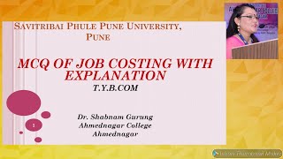 MCQ_ON_JOB_COSTING_WITH_DETAILS_EXPLANATION MCQ OF COST ACCOUNTING
