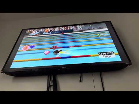 Mario Sonic At The Olympic Games Team Alfonso Loses To Team Marissa In 4x100m Freestyle