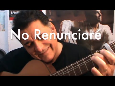 No renunciaré.