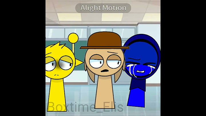 Jevin:You're evil Tunner, don't you understand my feelings? #alightmotion #sprunki