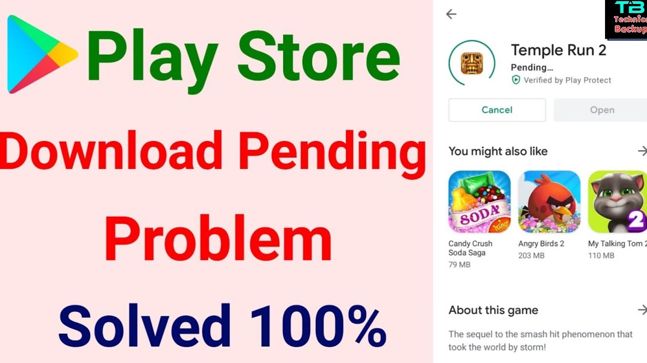 Play Store Pending Problem Solved | Fix Playstore Download Pending ...