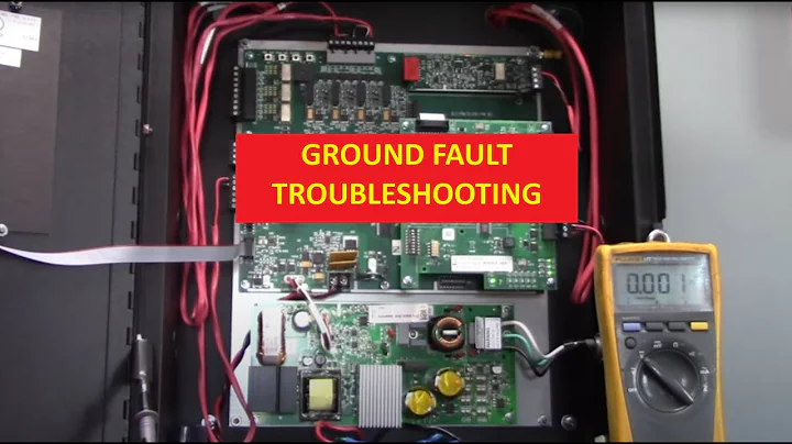 ⚠️ Troubleshooting a ground fault on a fire alarm system