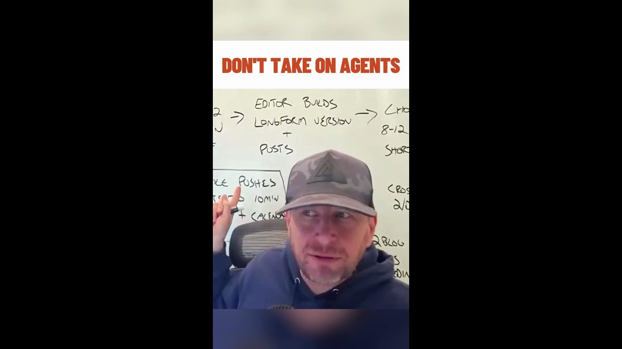 Don't Take on Agents