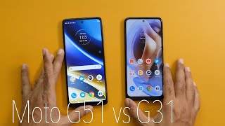 Motorola Moto G31 vs Moto G51 5G - 10 Point Practical Comparison