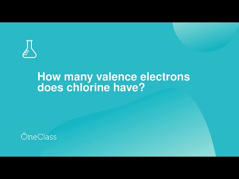 How Many Valence Electrons Does Chlorine Have
