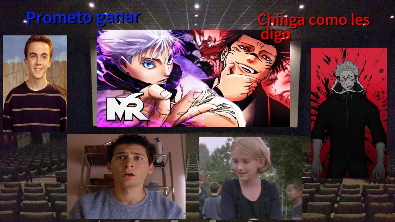 malcom el del medio viendo universos capitulo 4 (malcom as satoru gojo) rap satoru vs sukuna