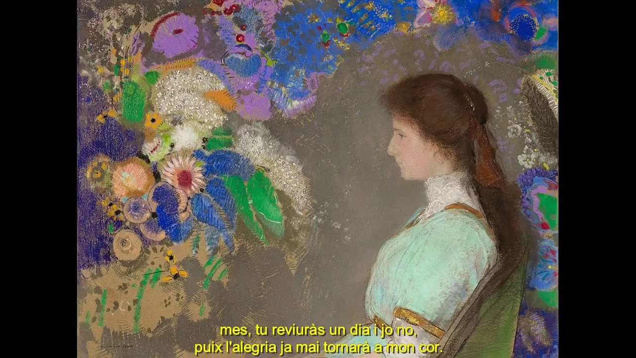 A un roser. Enric Morera/Trinitat Catasús. Conxita Badia