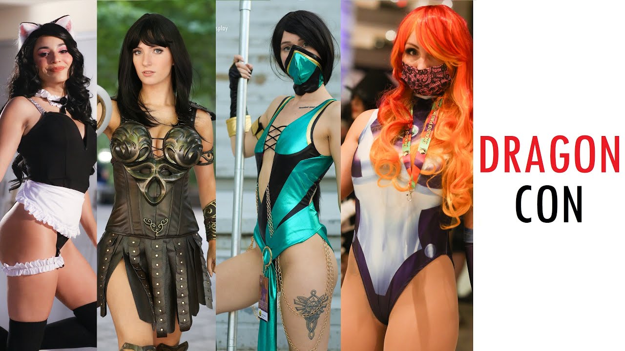 THIS IS DRAGONCON ATLANTA COMIC CON 2021 DRAGON CON BEST COSPLAY MUSIC VIDEO BEST COSTUMES ANIME CMV