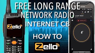 License free long range network radio. Internet cb radio. Zello walkie talkie App. screenshot 2