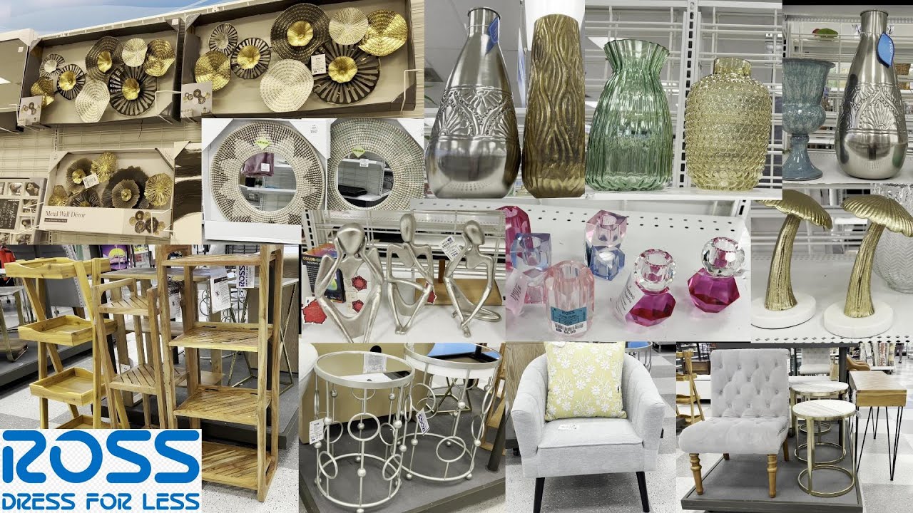 NEW FINDS AT ROSS *Wall & Furniture Decor* Shop With Me Ross Home