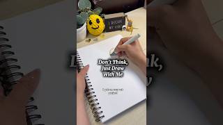 Don’t Think, Just Draw With Me🤗💛 #createwhitchris #drawingtutorial #easyart #drawingprocess #art
